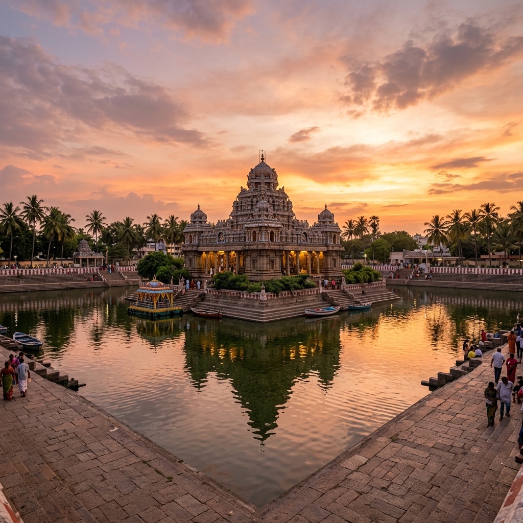Vandiyur Mariamman Teppakulam temple tank